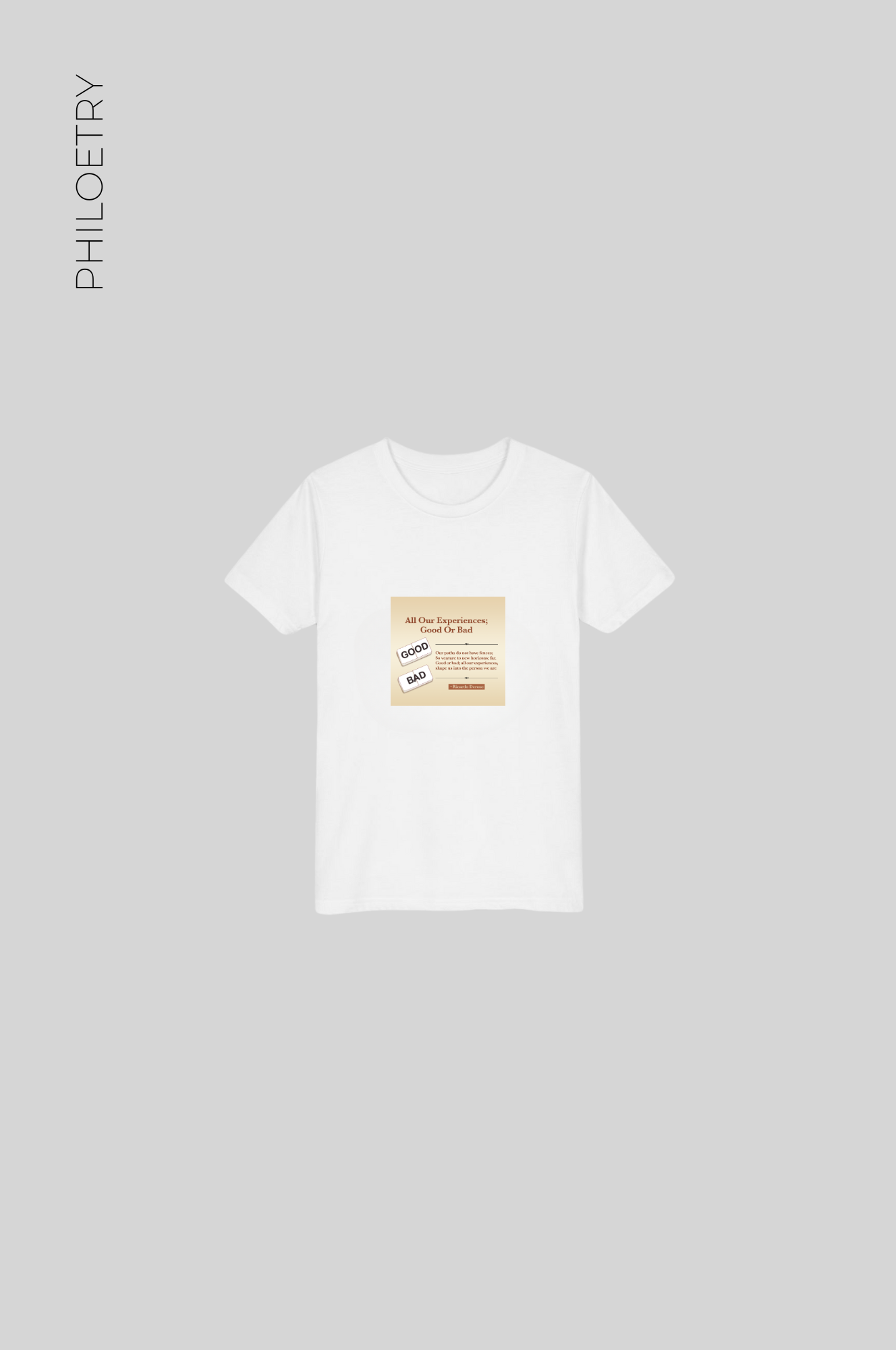 All Our Experience; Good or Bad - Youth Short Sleeve Tee