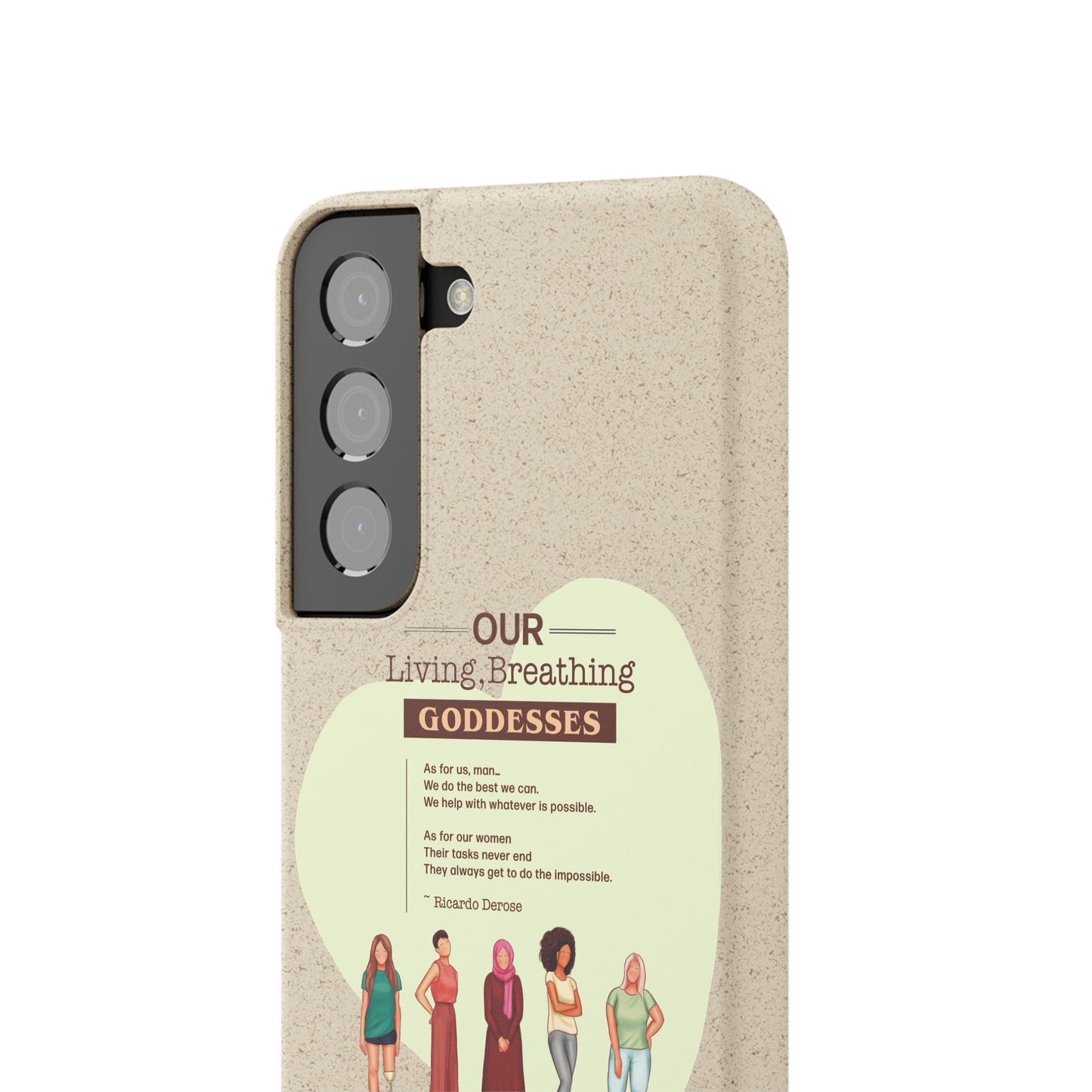 Our Living, Breathing Goddess Biodegradable Cases