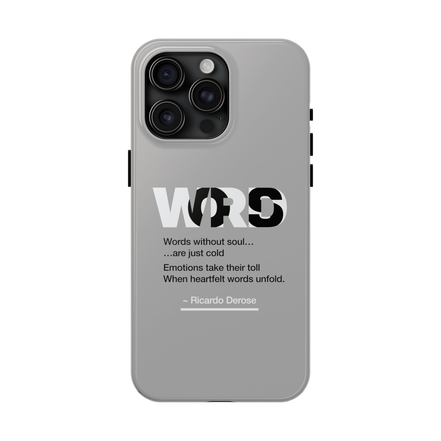 Words Tough Phone Cases
