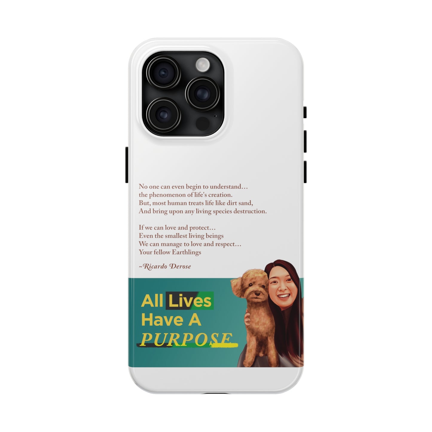 All Lives Have A Purpose Tough Phone Cases