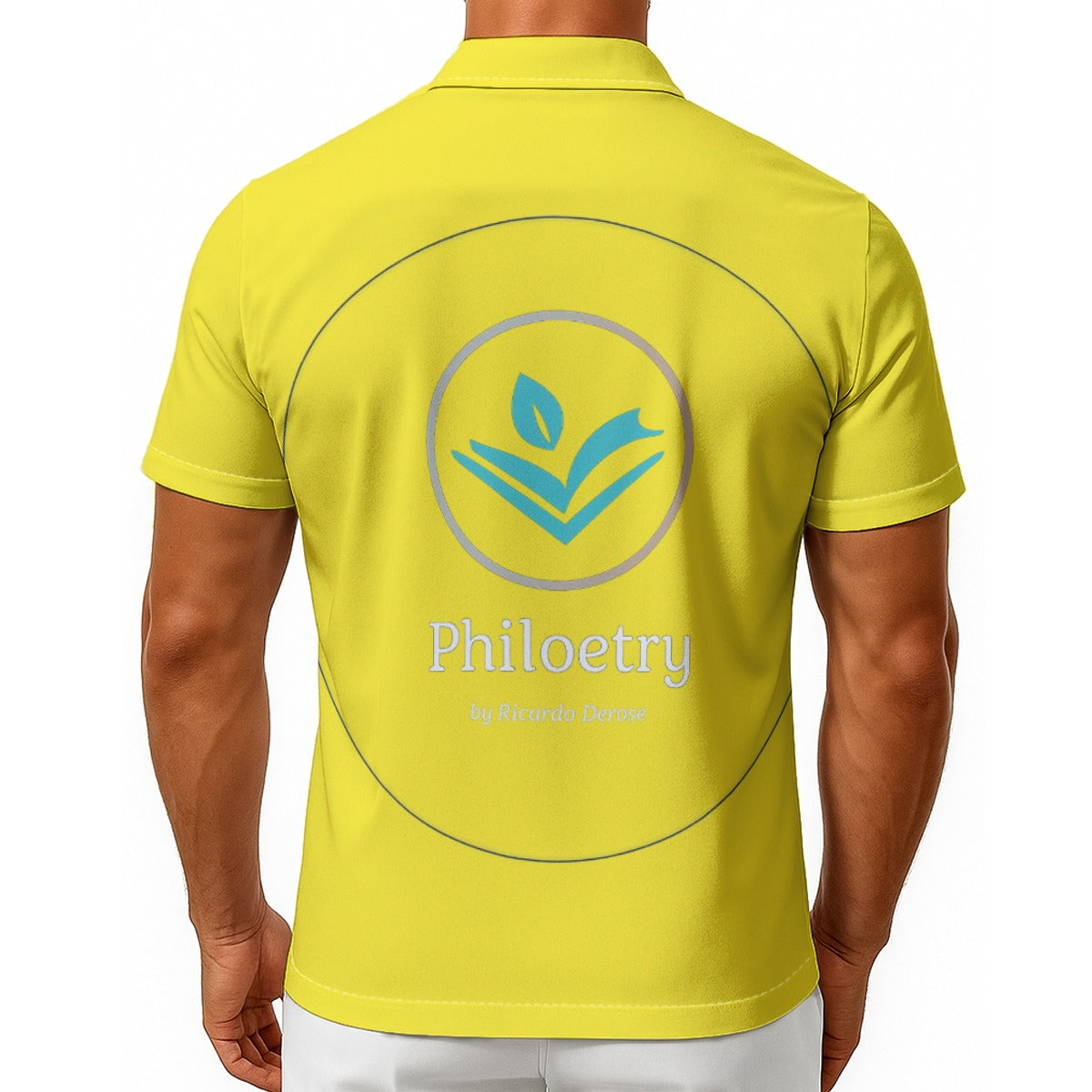 Philoetry - All-Over Print Men's Hawaiian Shirt With Button Closure