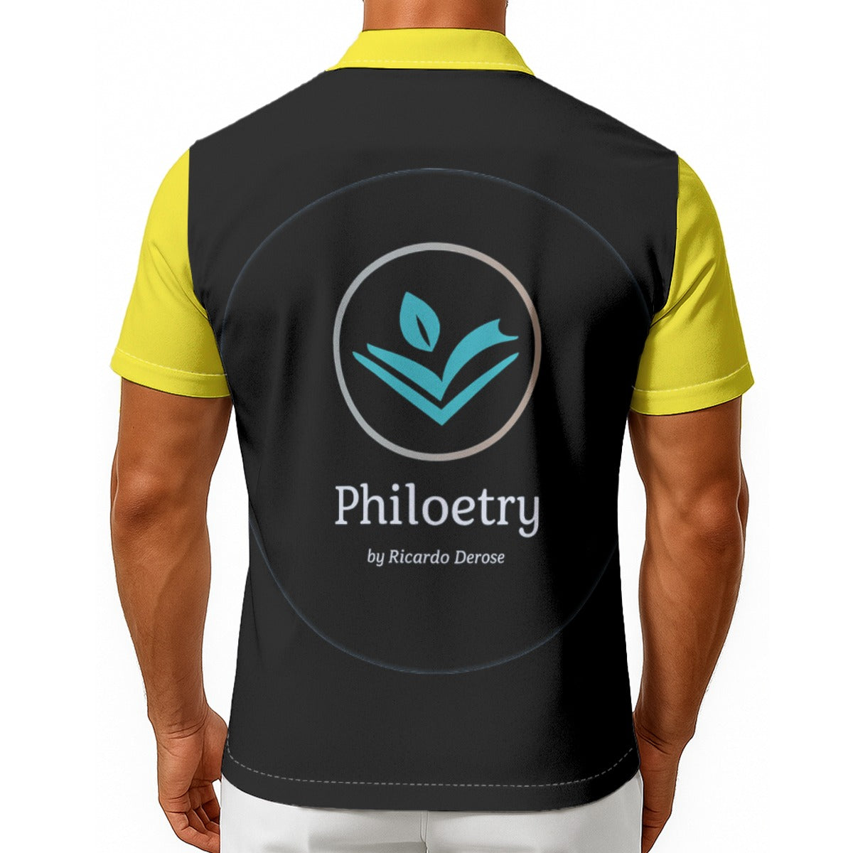 Philoetry - All-Over Print Men's Hawaiian Shirt With Button Closure