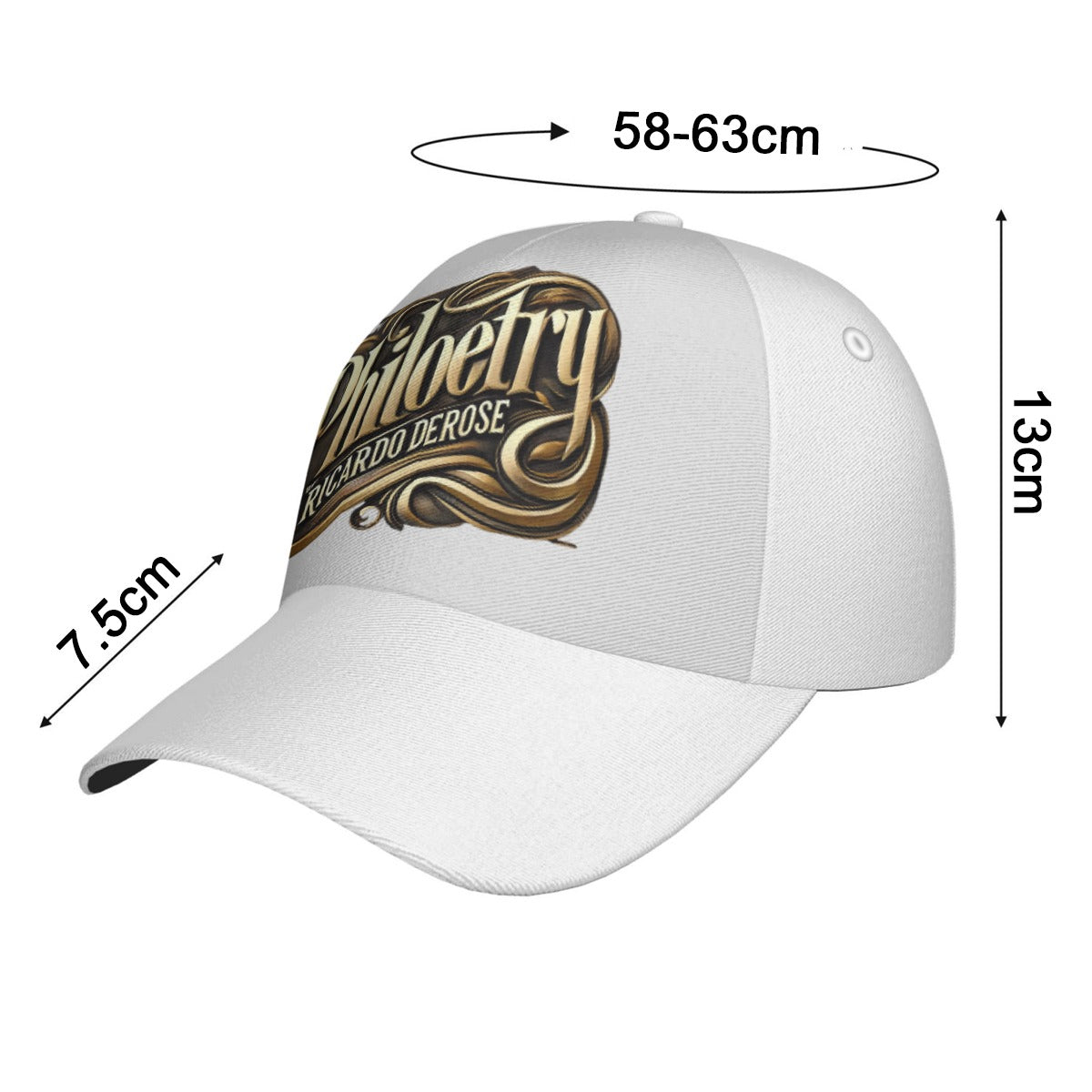 All-Over Print Peaked Cap With Box