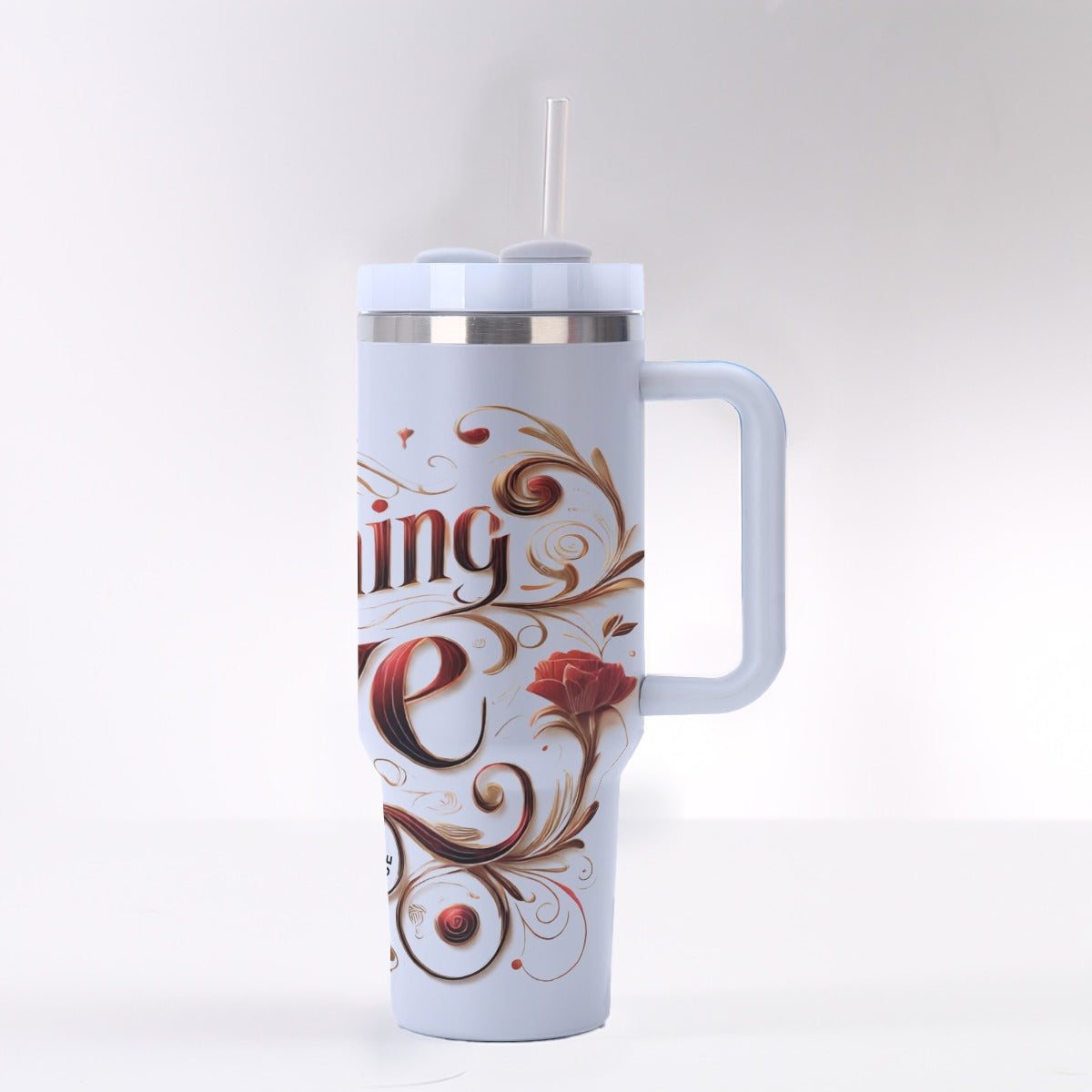 40 oz Tumbler With Handle