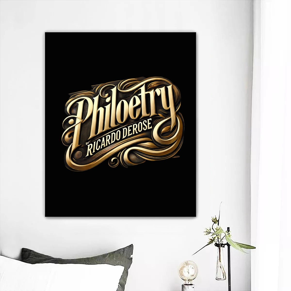 Large Frameless single-piece mural