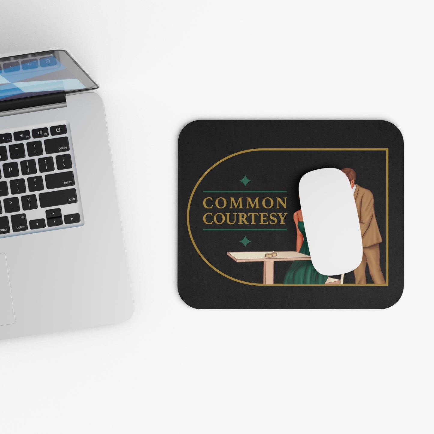 Common Courtesy_Mouse Pad (Rectangle)