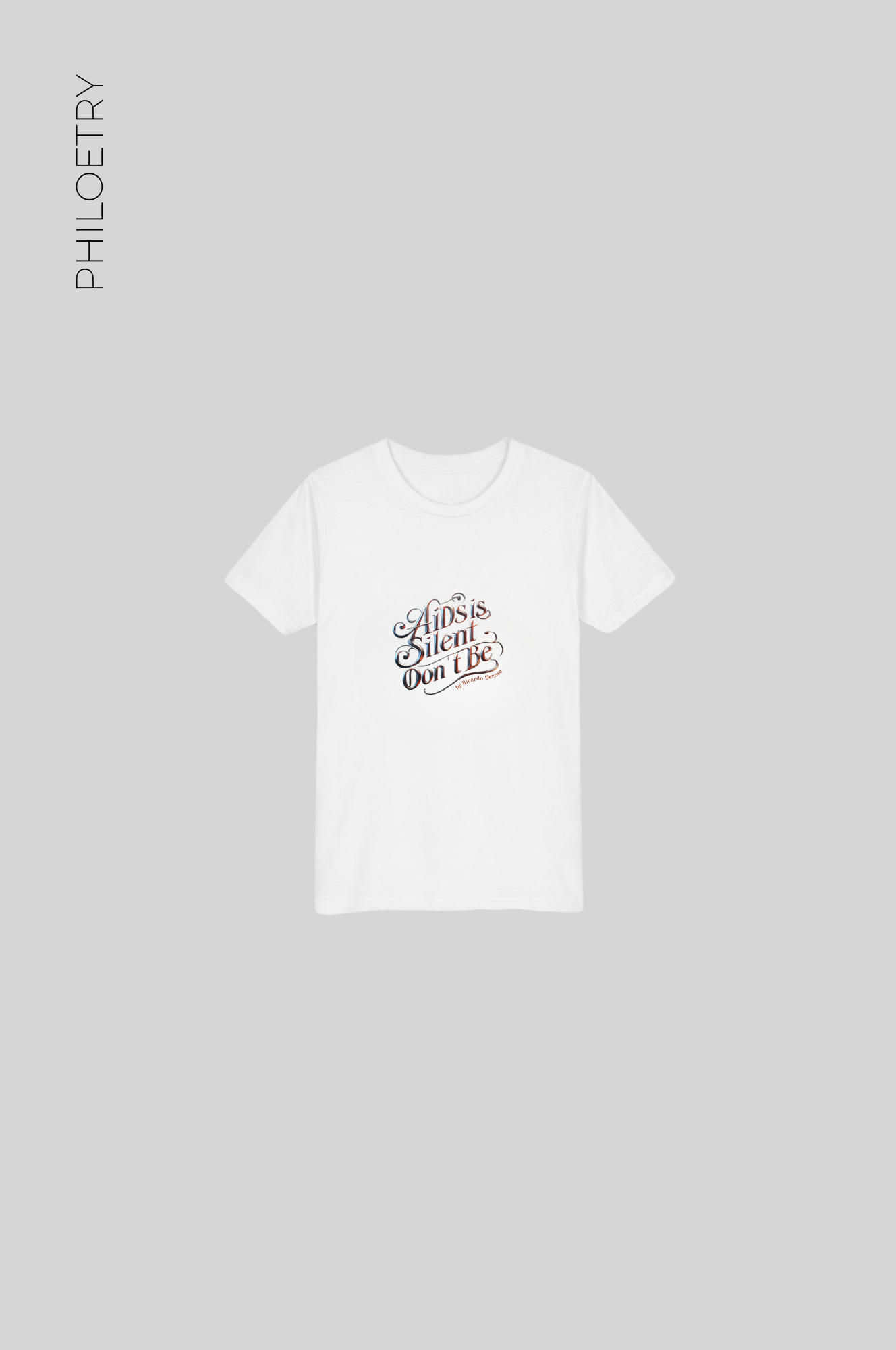 Aids Is Silent - Youth Short Sleeve Tee