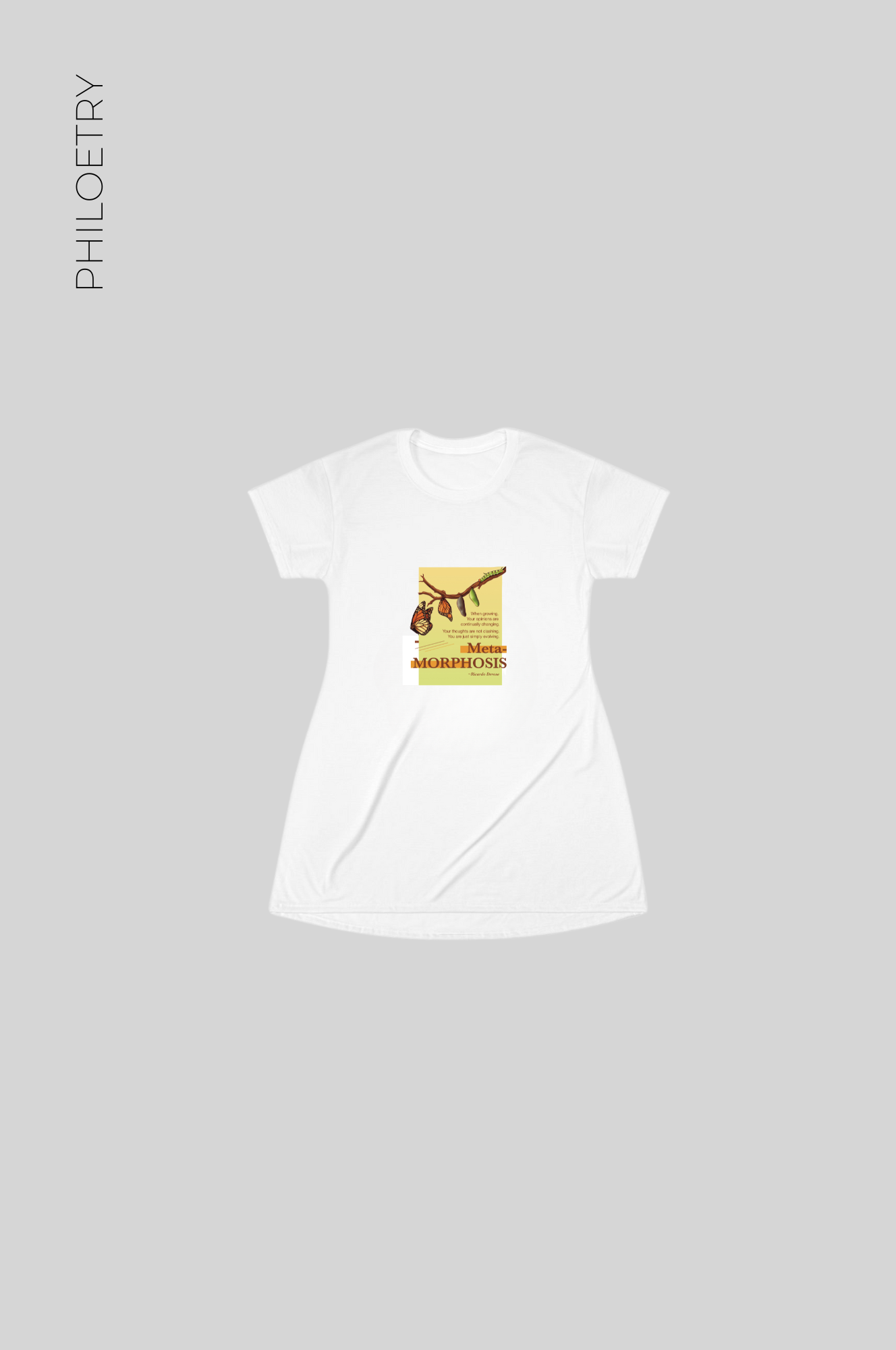 Metamorphosis - T-Shirt Dress (AOP)