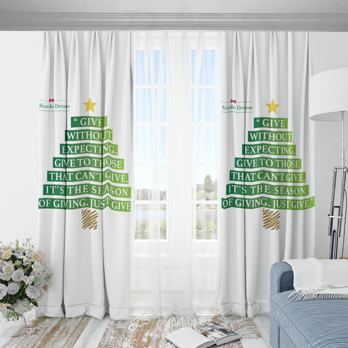 A Christmas Story - Blackout Curtains with Hooks | 265(gsm)