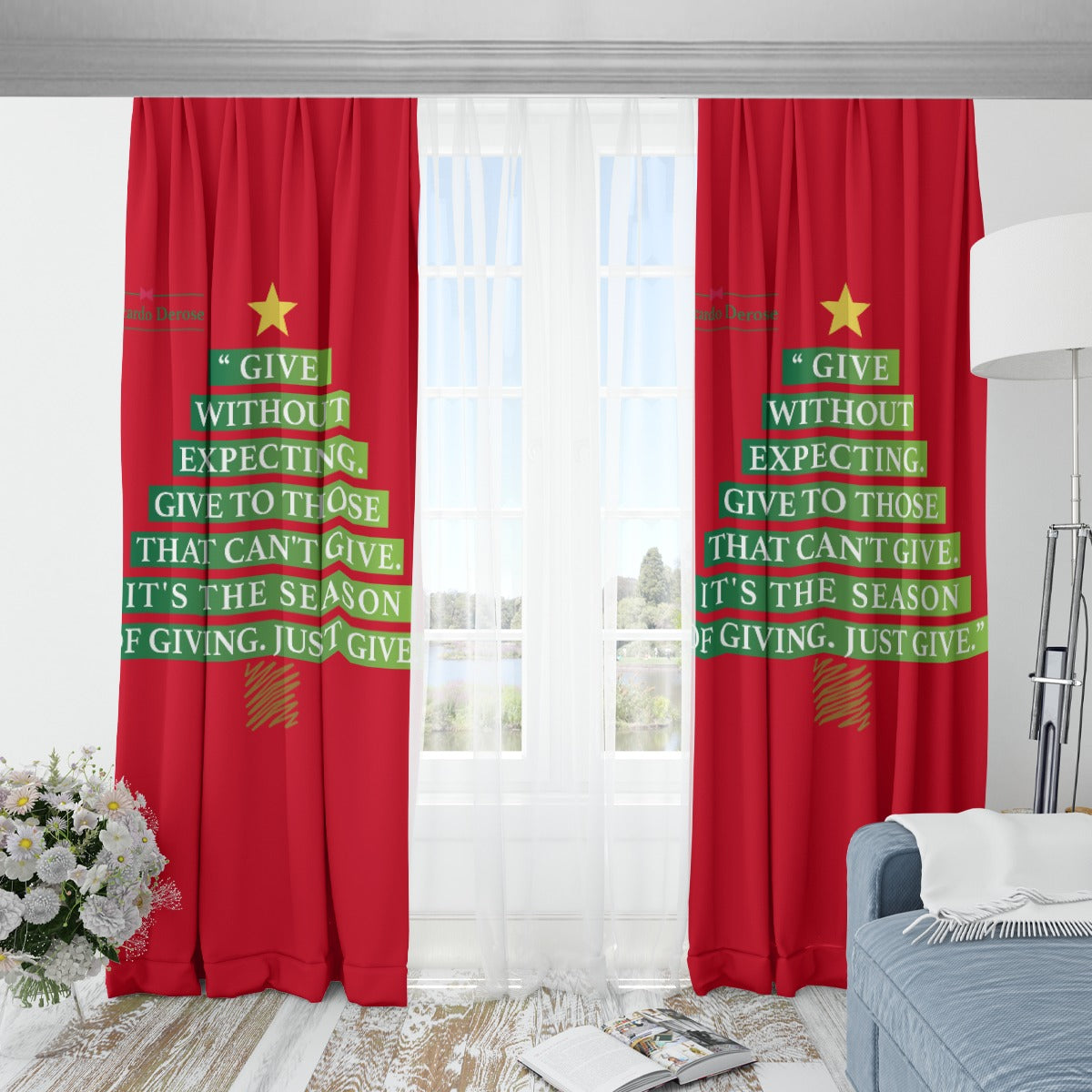A Christmas Story - Blackout Curtains with Hooks | 265(gsm)