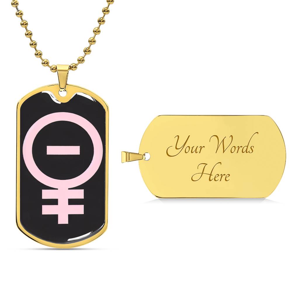 Equality Symbol Necklace