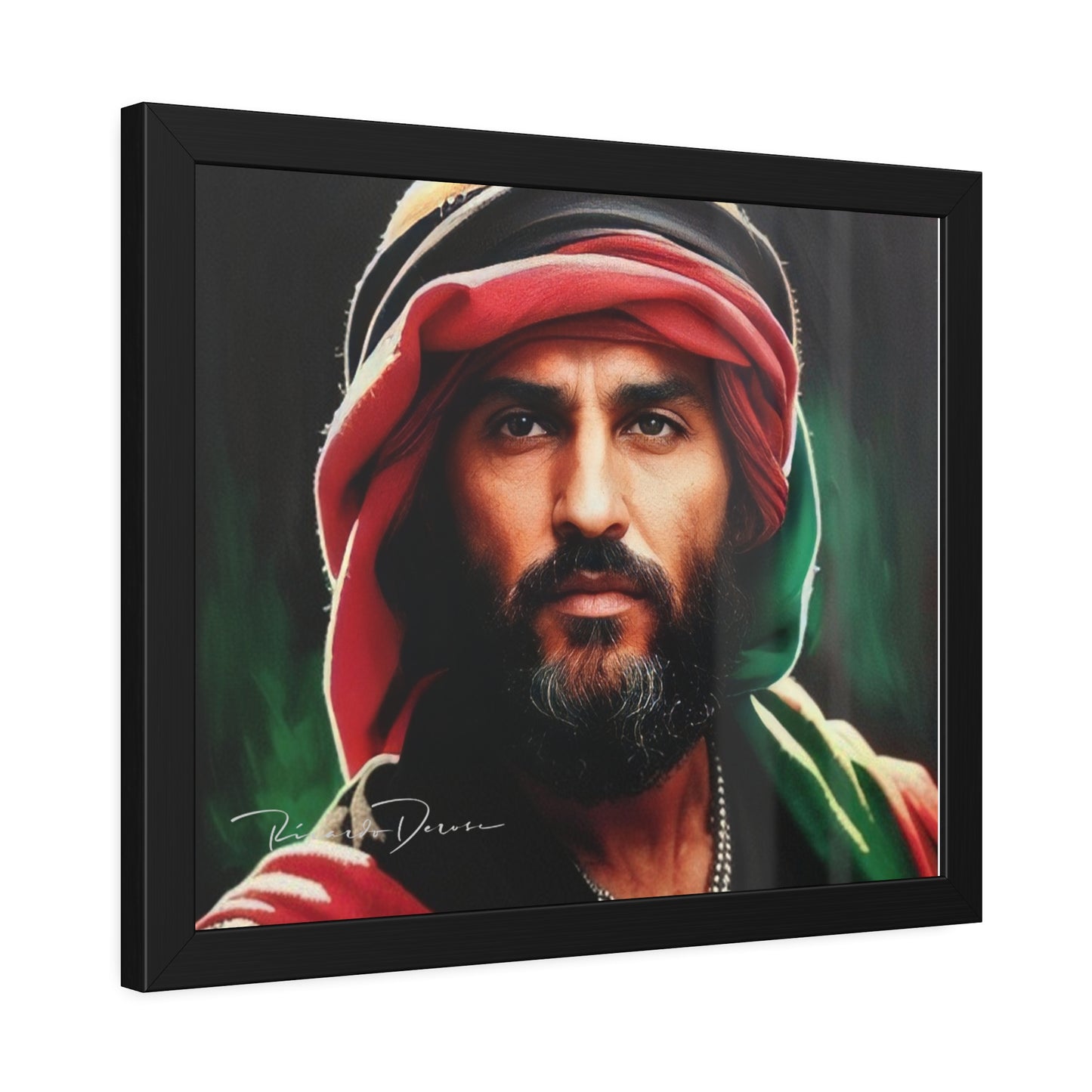 Palestine Man Framed Poster