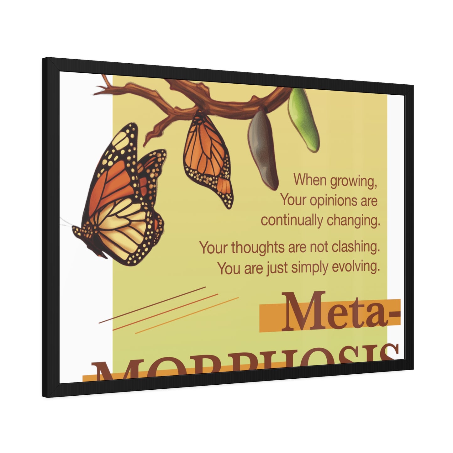 Metamorphosis Framed Paper Posters