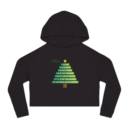 A Christmas Story - Women’s Cropped Hooded Sweatshirt