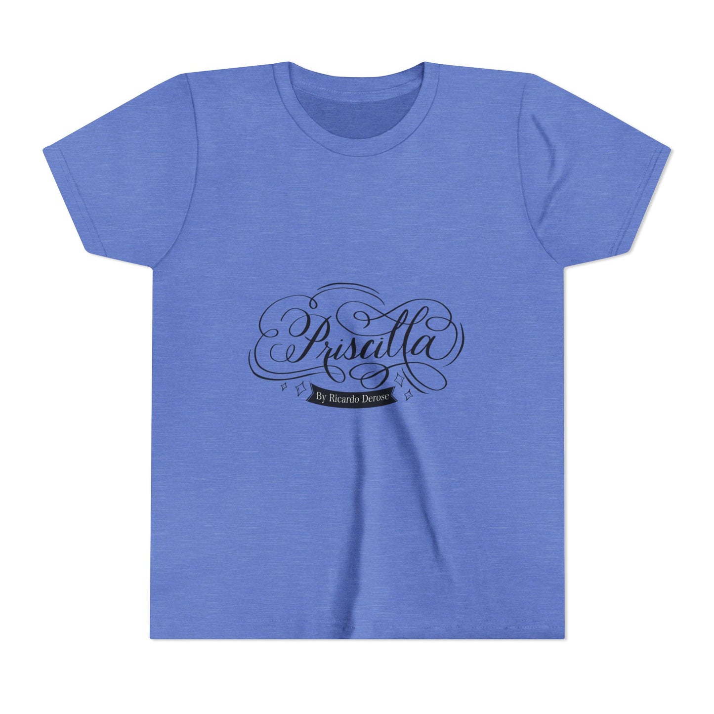 Personalized Priscilla Youth Short Sleeve Tee - Stylish & Comfortable Kids' T-Shirt