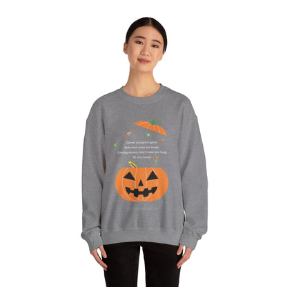 Halloween Jack o Lantern_Unisex Heavy Blend™ Crewneck Sweatshirt