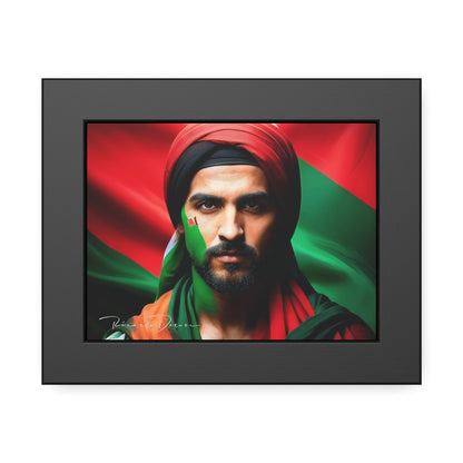 Palestine Man Framed Poster