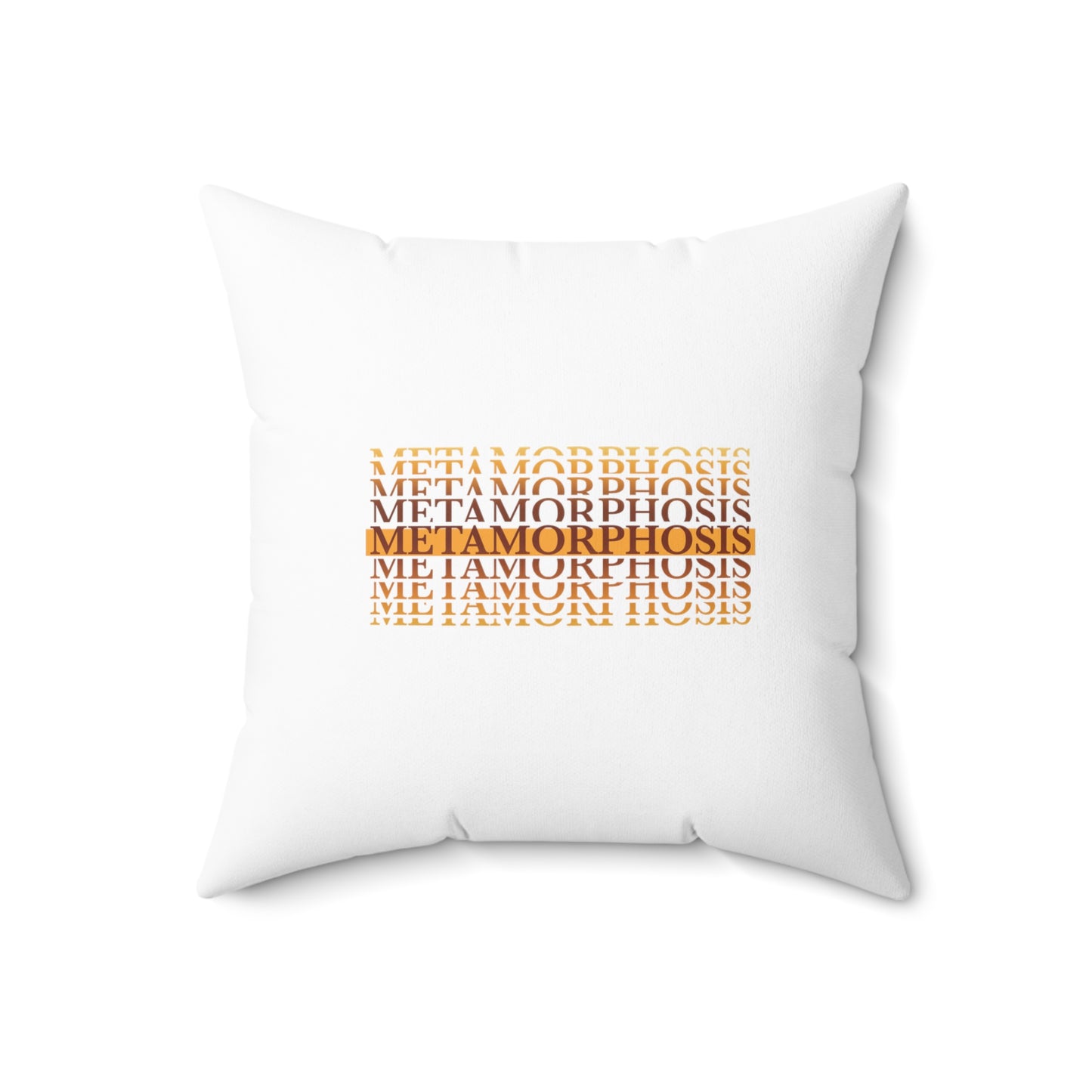 Metarmophosis 2_Spun Polyester Square Pillow