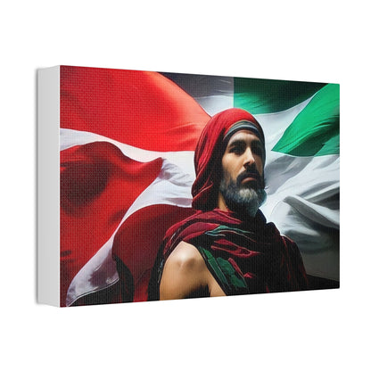 Palestine Man Canvas