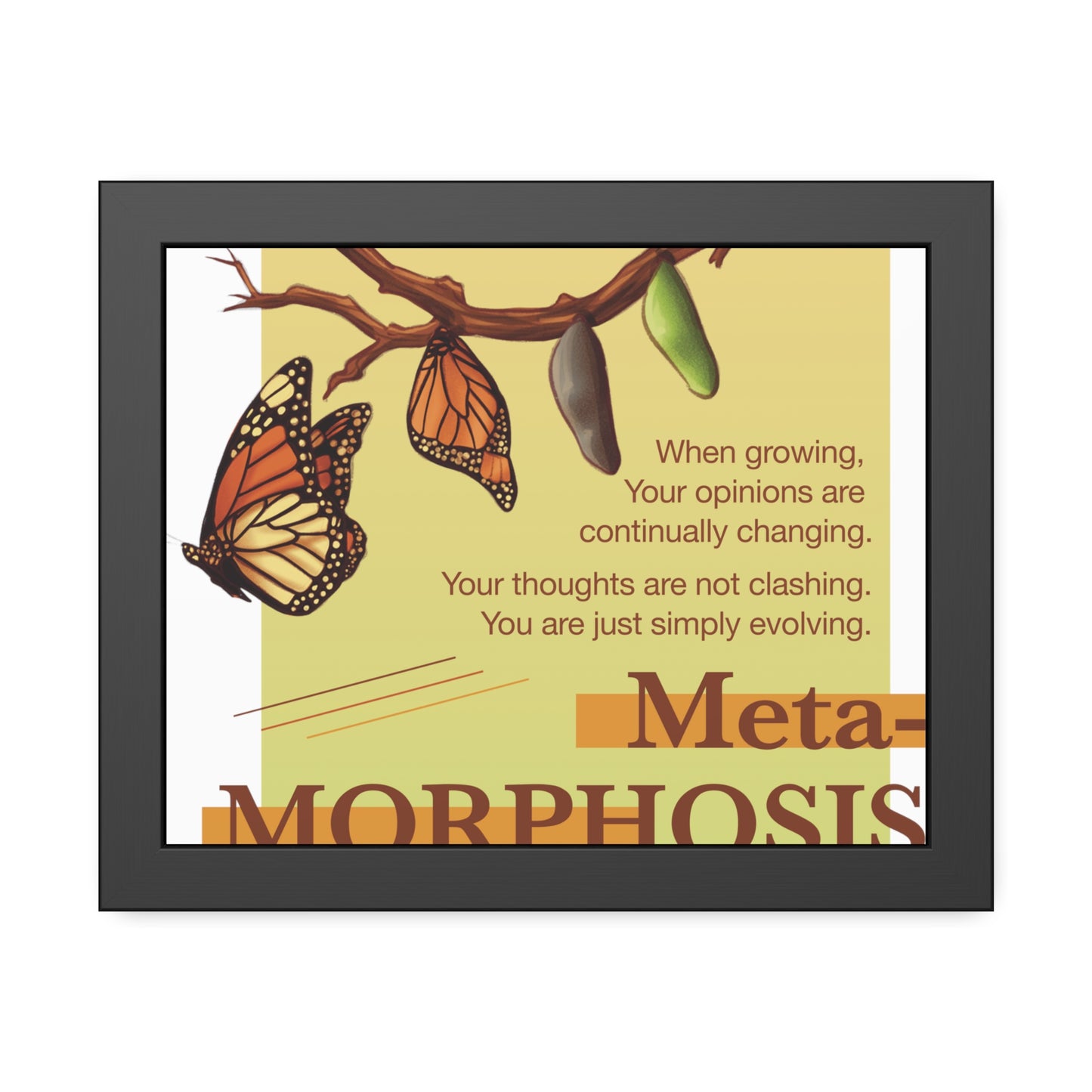 Metamorphosis Framed Paper Posters