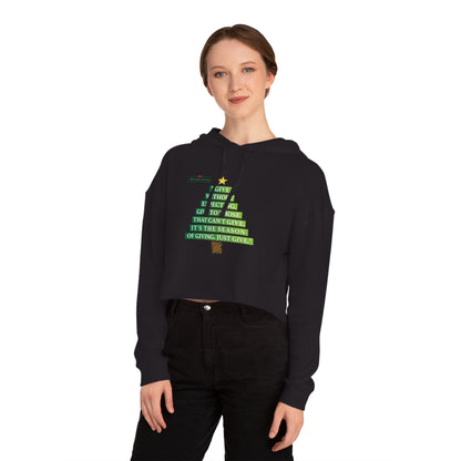 A Christmas Story - Women’s Cropped Hooded Sweatshirt