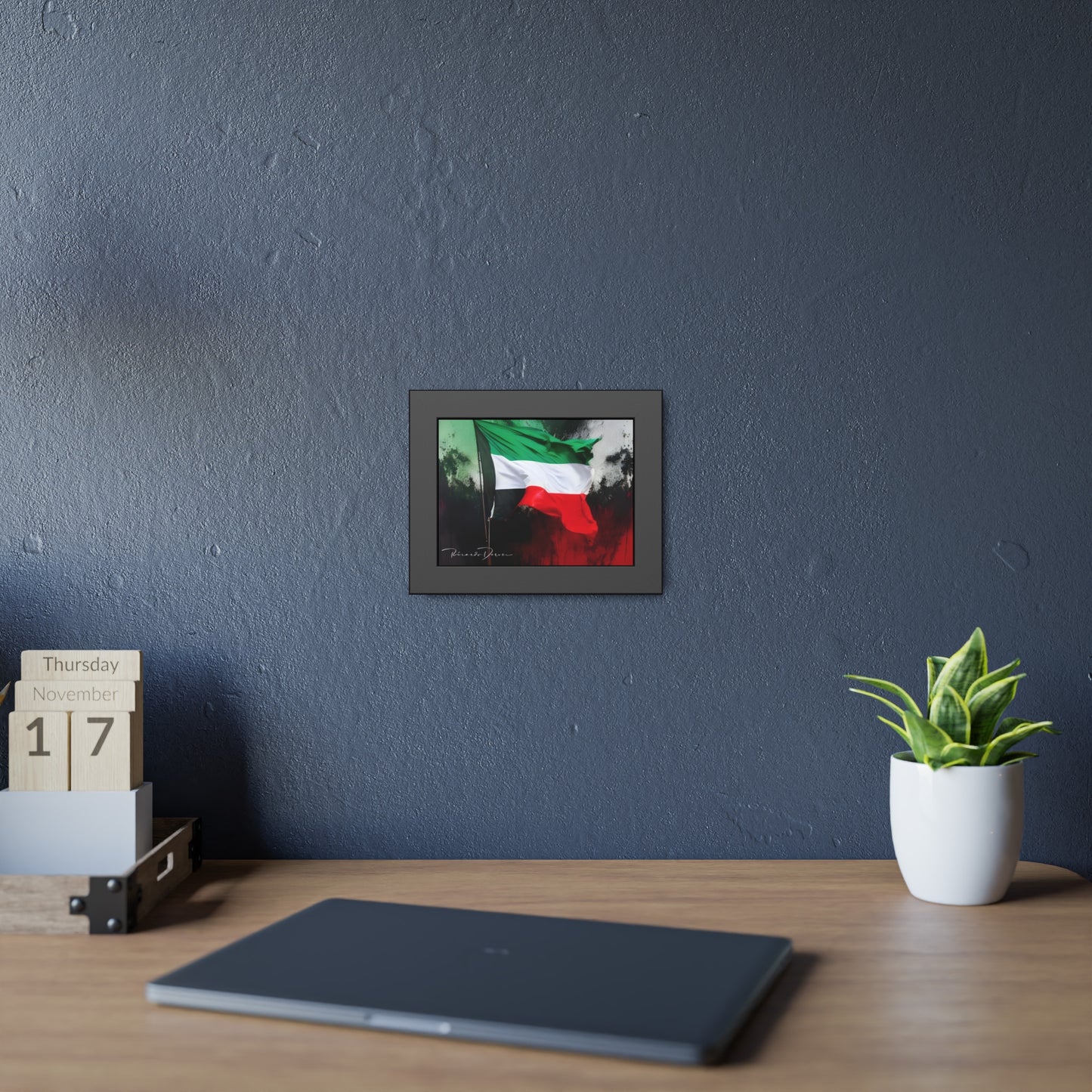 Palestine Flag Framed Poster