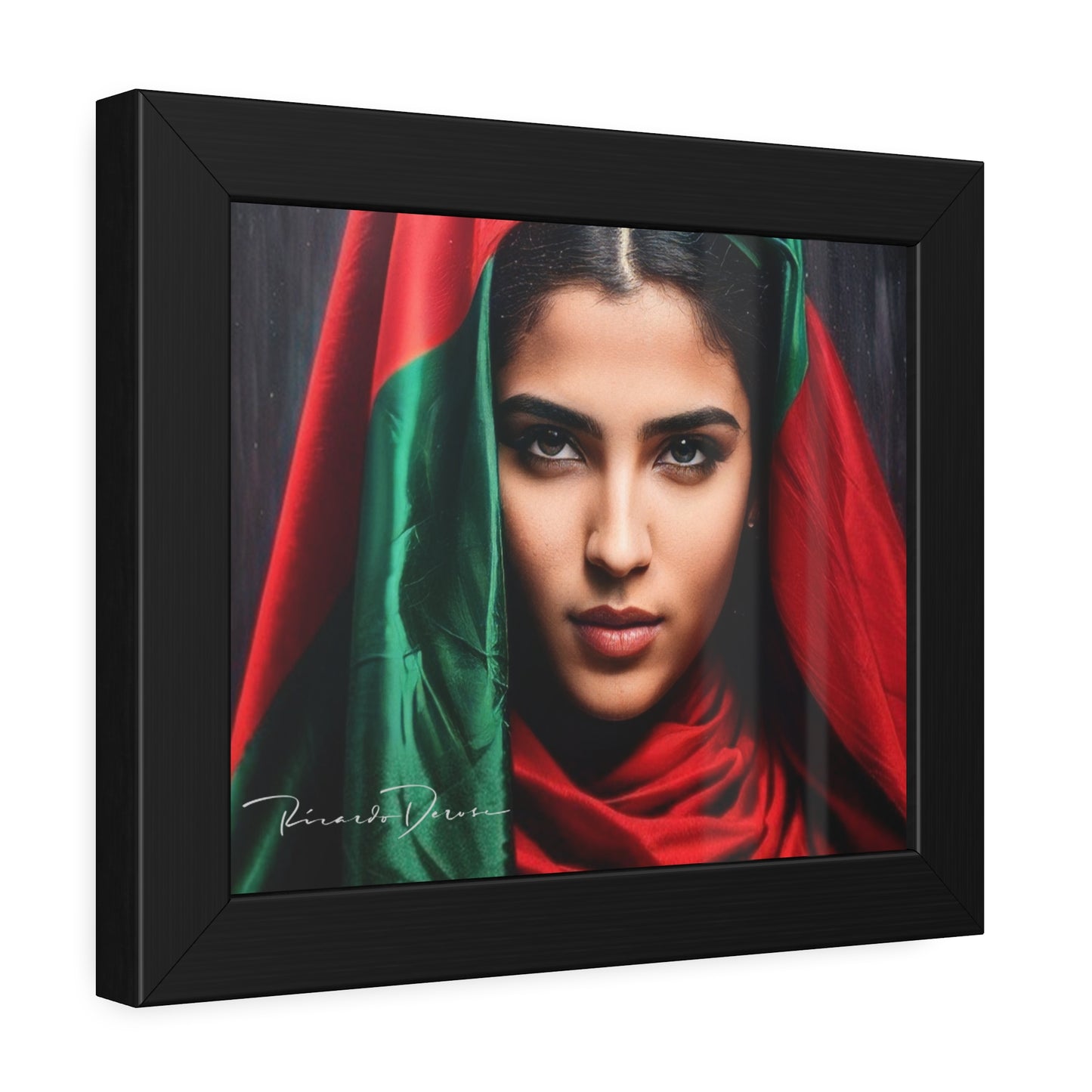 Palestine Girl Framed Poster