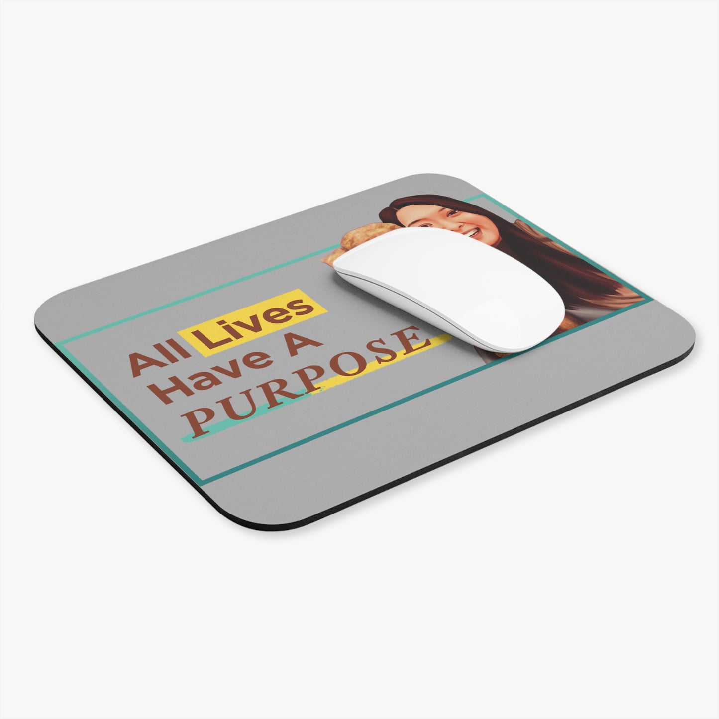 All Lives Have A Purpose_Mouse Pad (Rectangle)