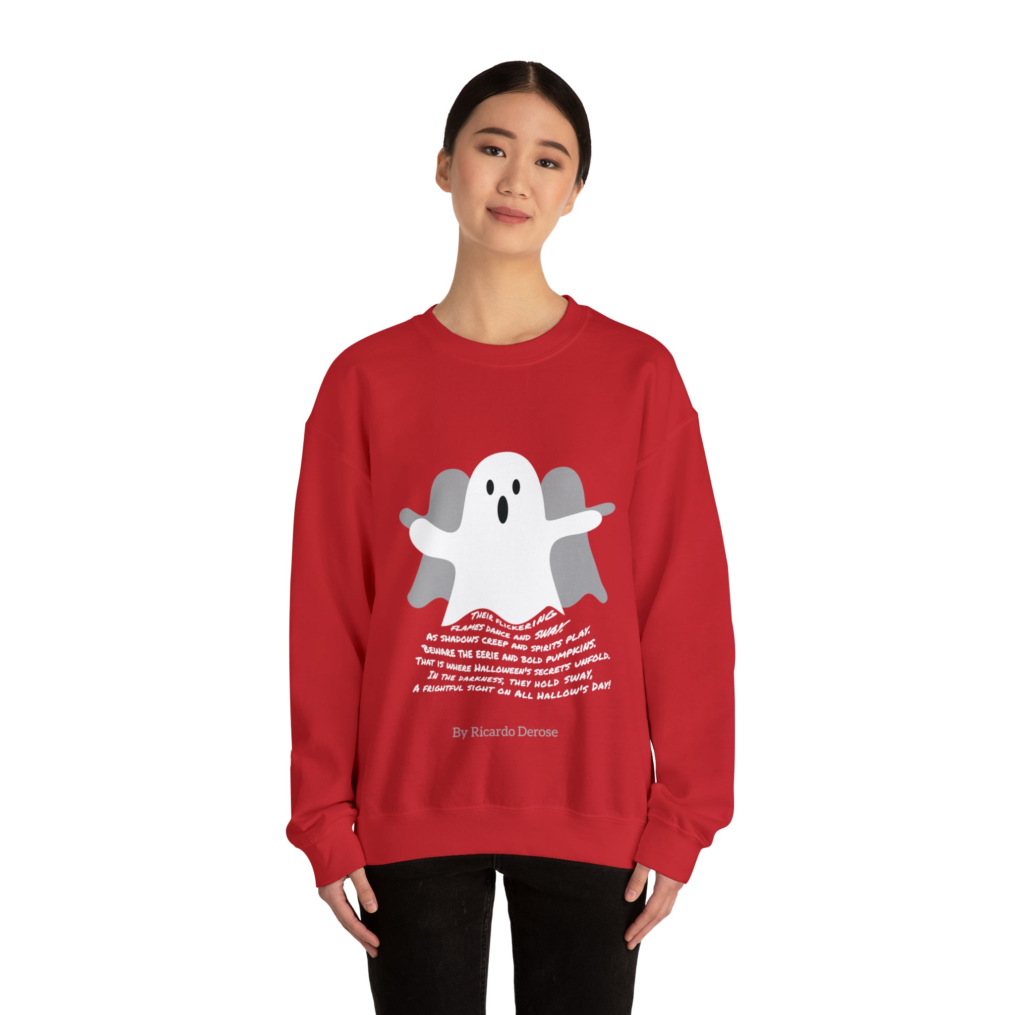 Halloween Secret_Unisex Heavy Blend™ Crewneck Sweatshirt - Derose Entertainment 