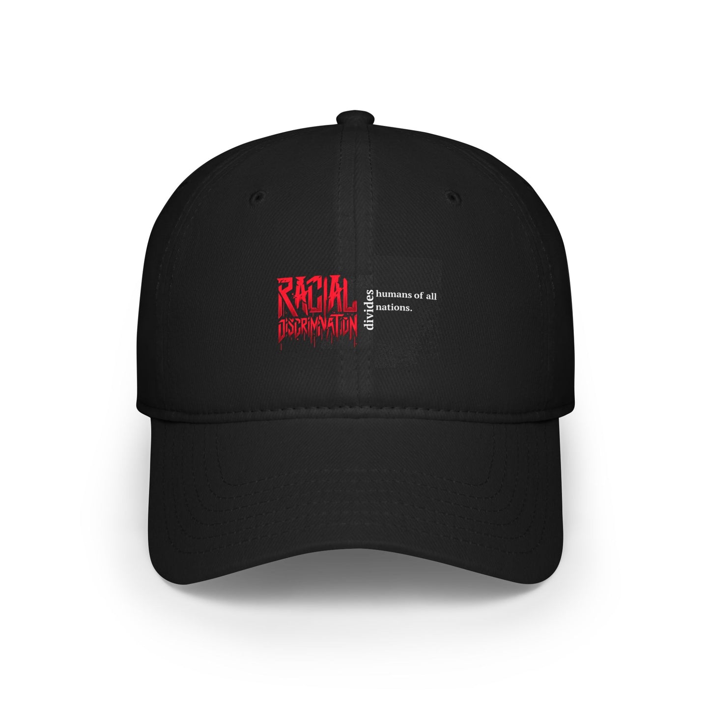 Racial Discrimination - Low Profile Baseball Cap