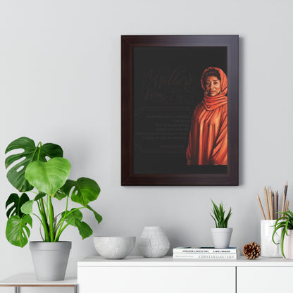 A Mother's Love- Framed Vertical Poster