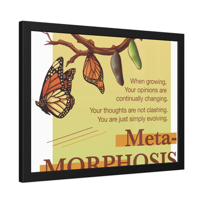 Ricardo Derose Metamorphosis Framed Paper Posters