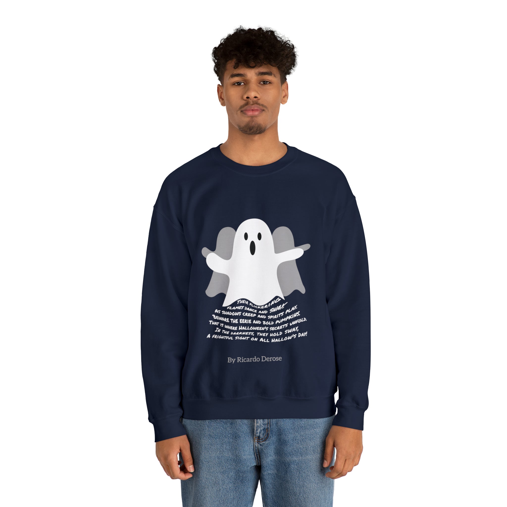 Halloween Secret_Unisex Heavy Blend™ Crewneck Sweatshirt - Derose Entertainment 