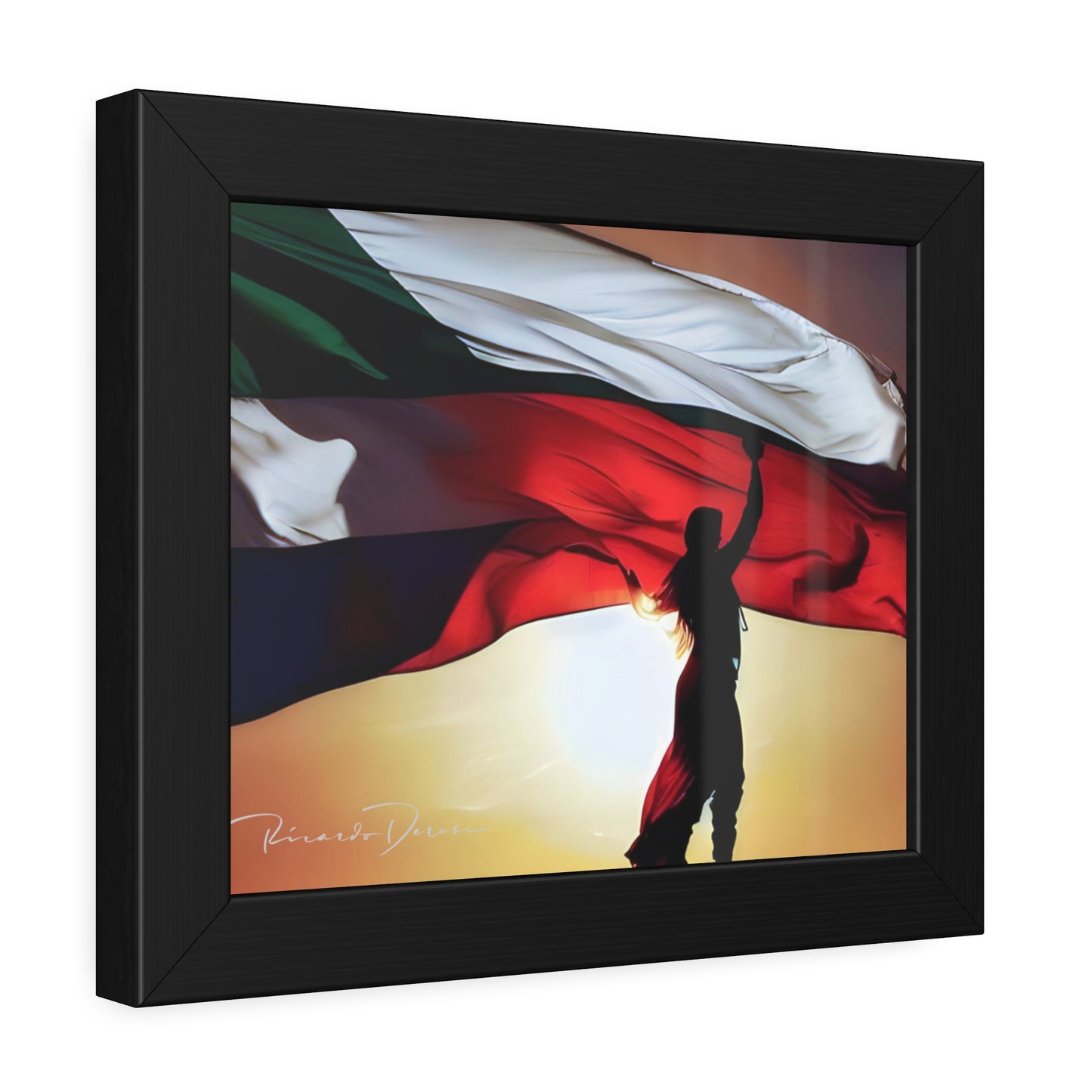 Palestine Flag Framed Poster