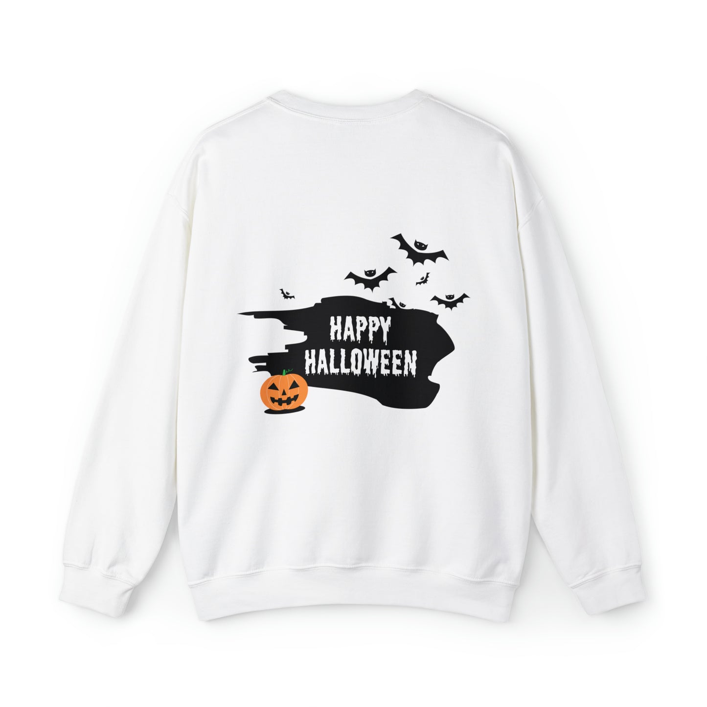 Halloween Jack o Lantern_Unisex Heavy Blend™ Crewneck Sweatshirt - Derose Entertainment 