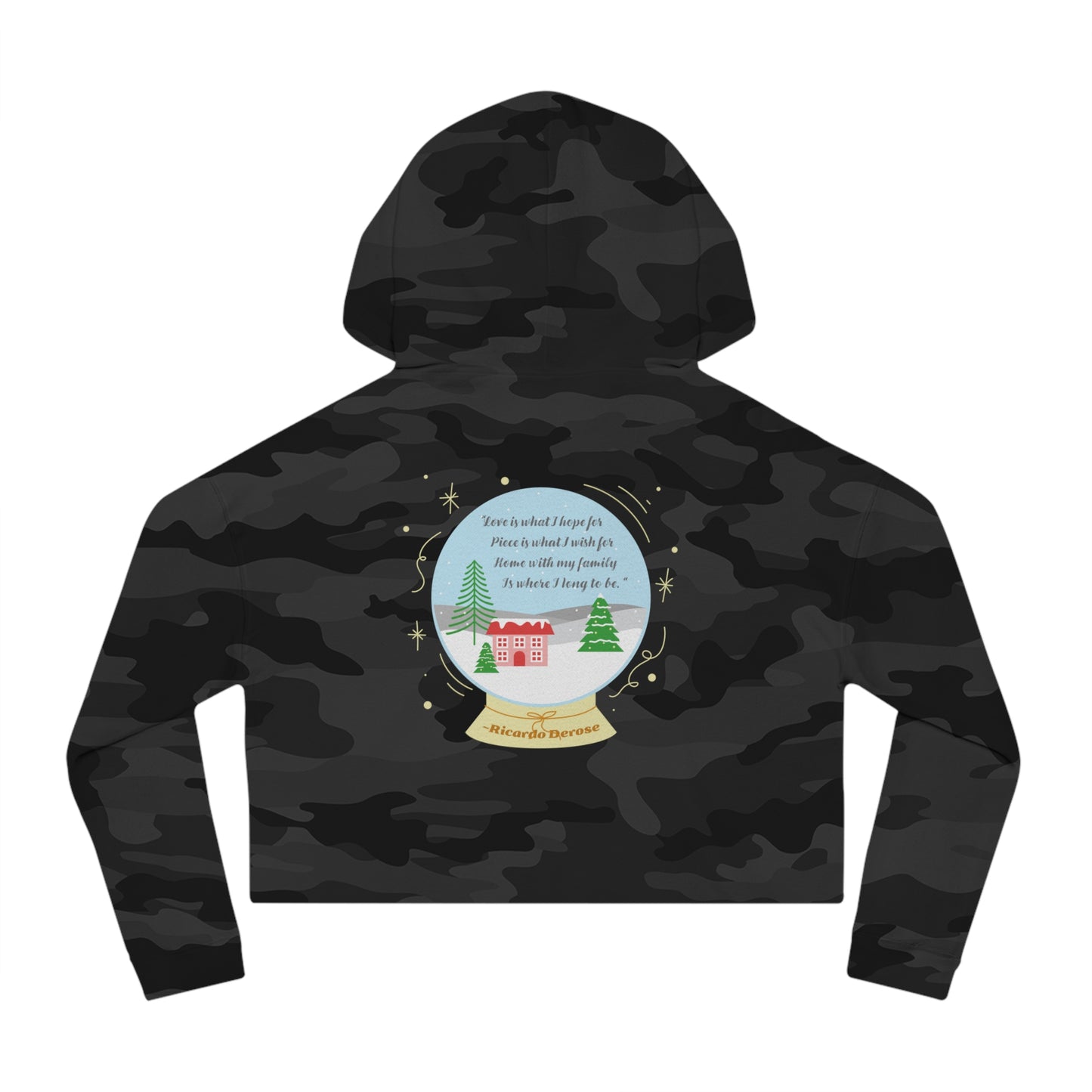 A Christmas Story - Women’s Cropped Hooded Sweatshirt