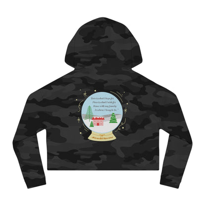 A Christmas Story - Women’s Cropped Hooded Sweatshirt