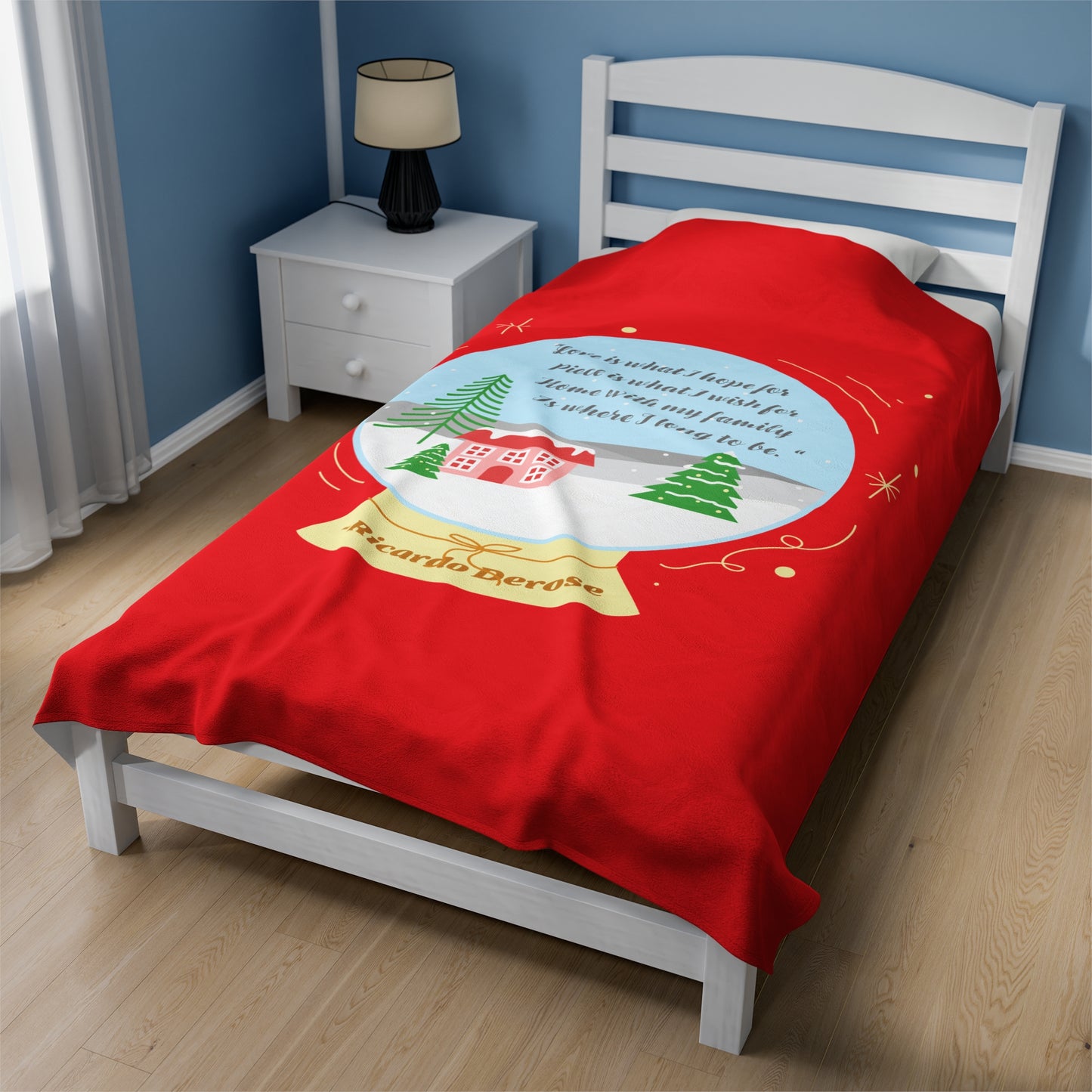 A Christmas Story - Velveteen Plush Blanket