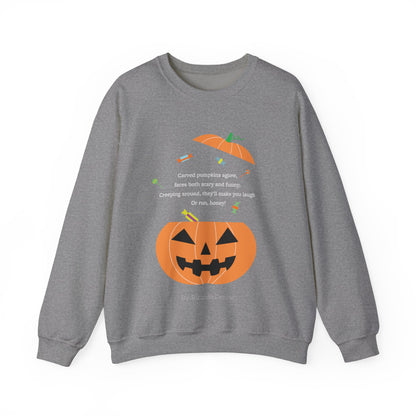 Halloween Jack o Lantern_Unisex Heavy Blend™ Crewneck Sweatshirt