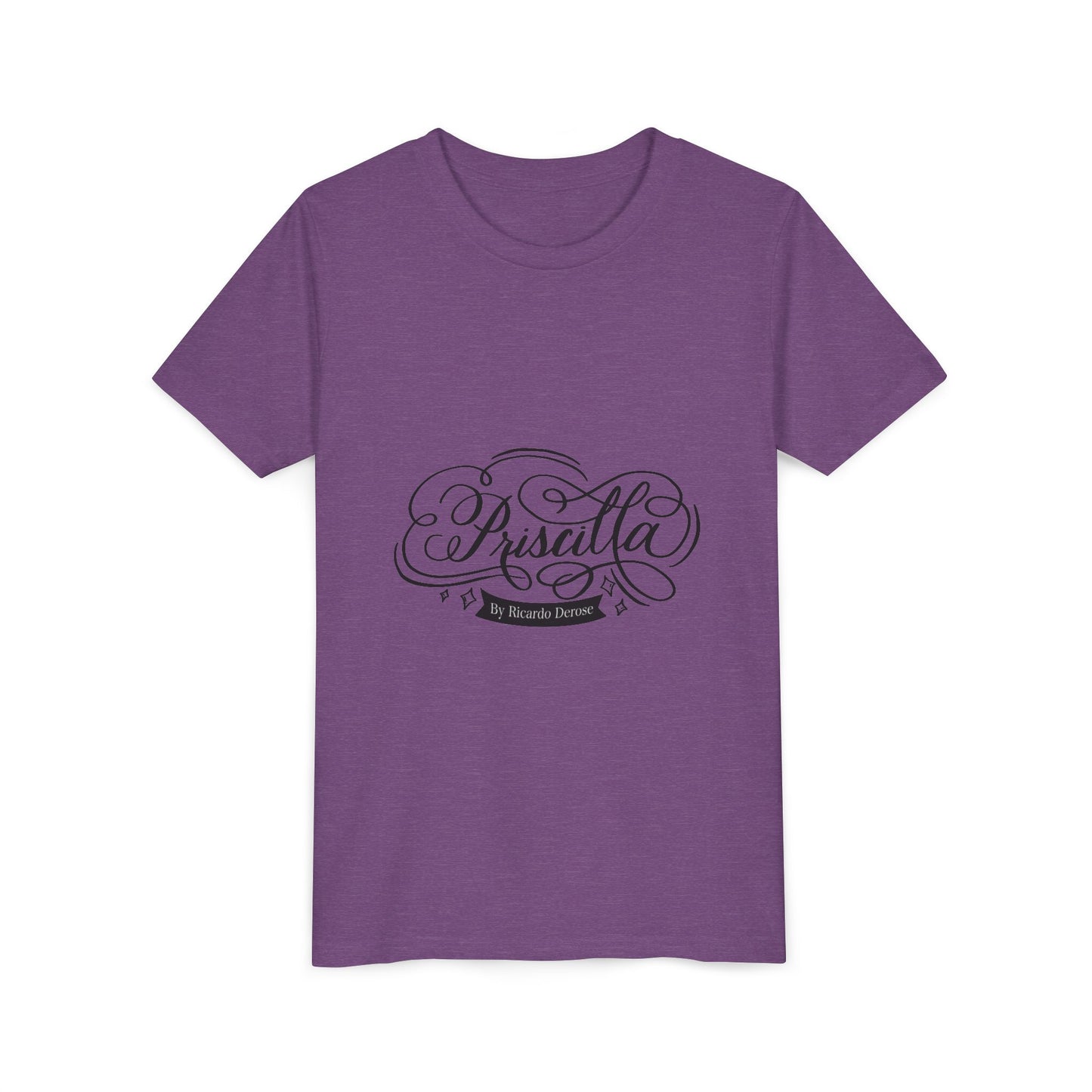 Personalized Priscilla Youth Short Sleeve Tee - Stylish & Comfortable Kids' T-Shirt