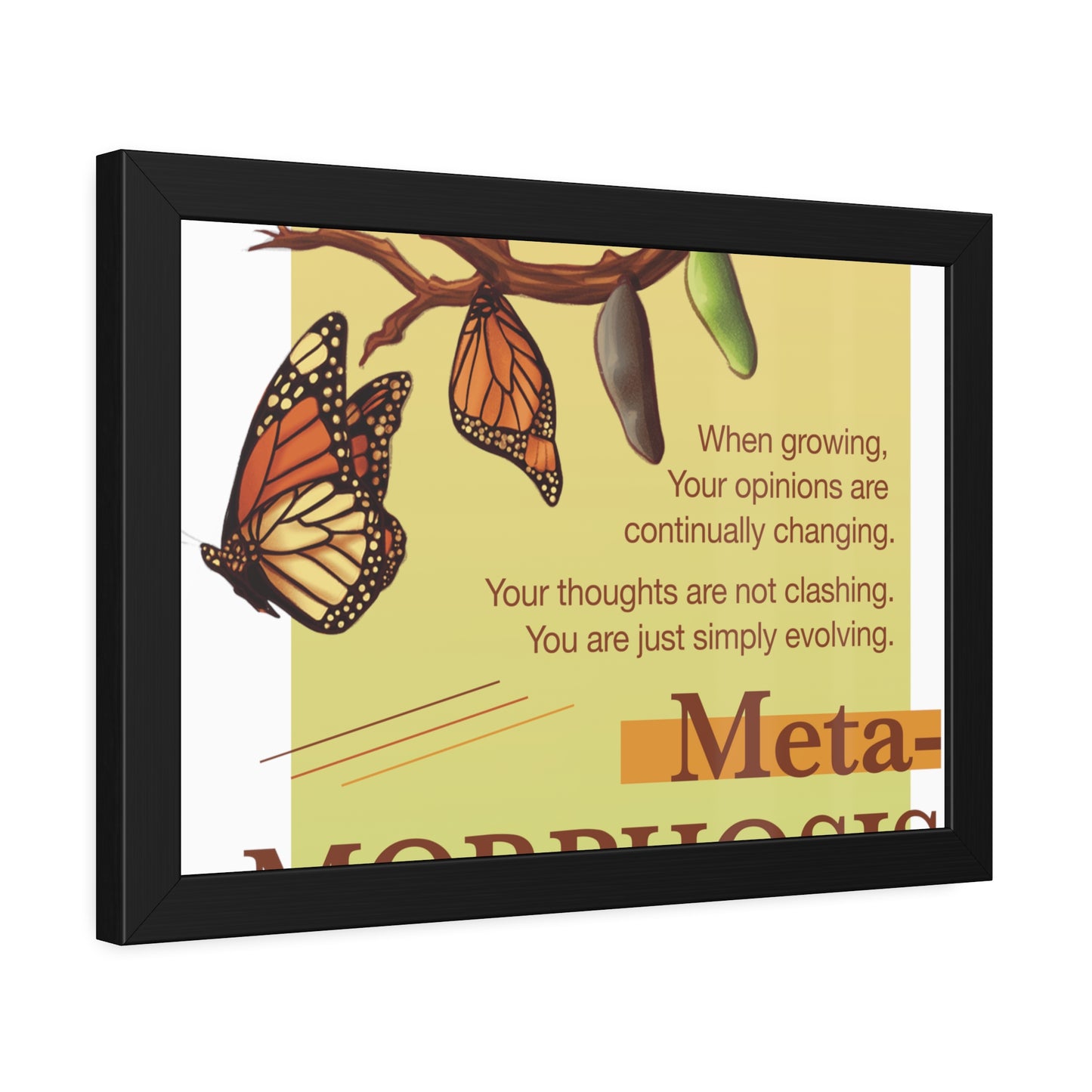 Metamorphosis Framed Paper Posters