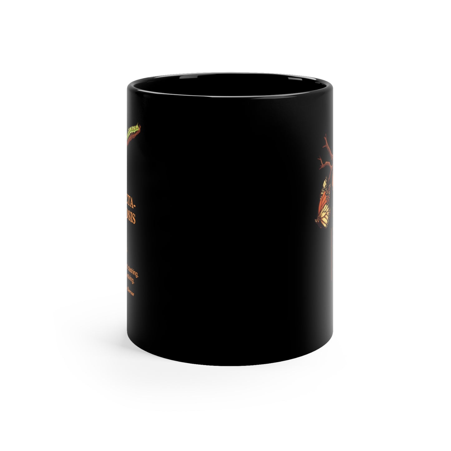 Ricardo Derose Metamorphsis - Black Coffee Mug, 11oz