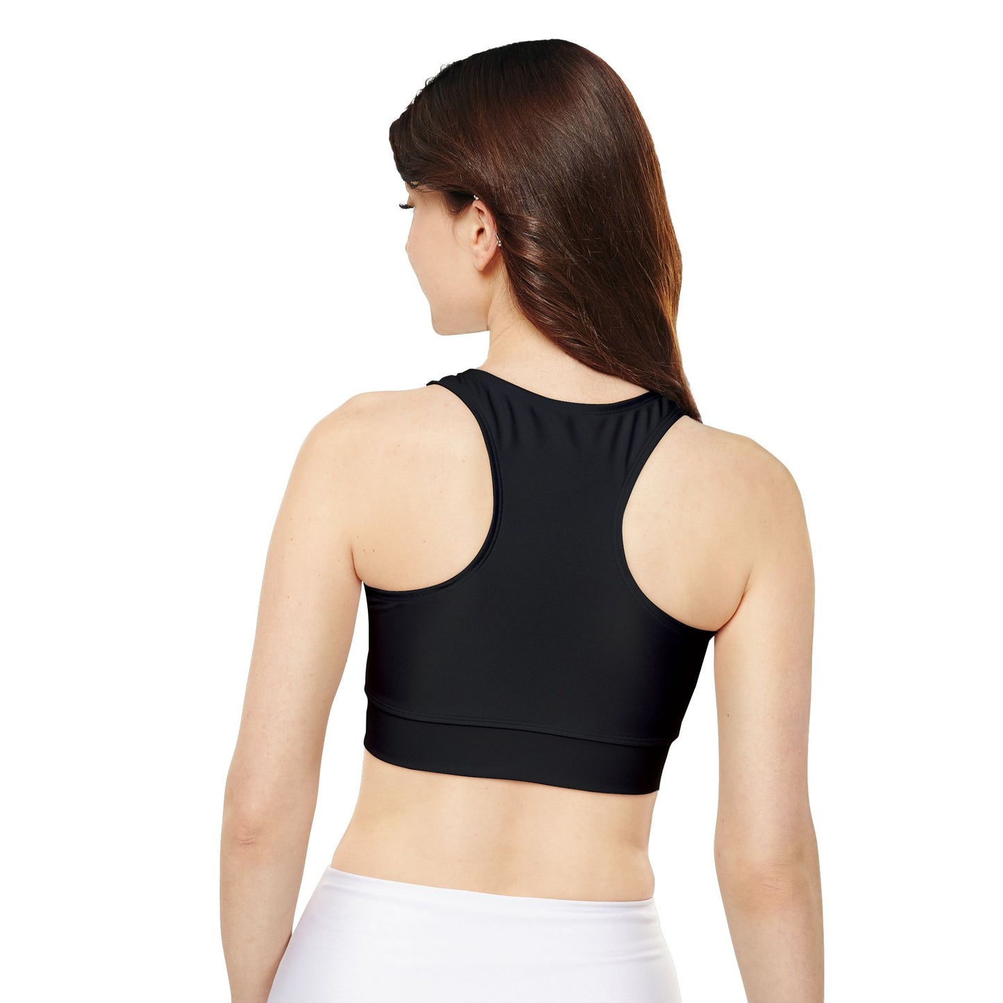 Priscilla - Fully Lined, Padded Sports Bra (AOP)