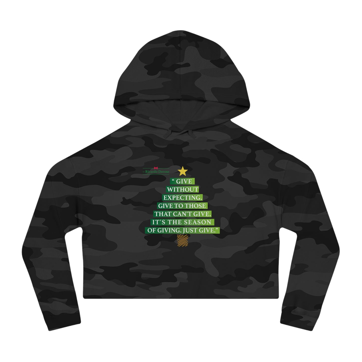 A Christmas Story - Women’s Cropped Hooded Sweatshirt