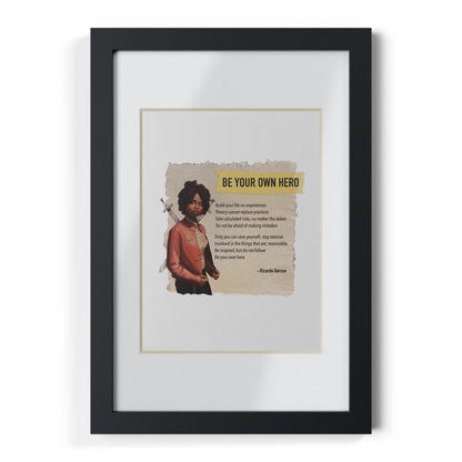 Framed Posters, Black