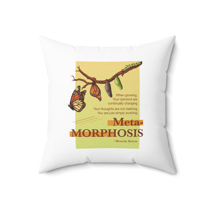 Ricardo Derose Metamorphosis_Spun Polyester Square Pillow