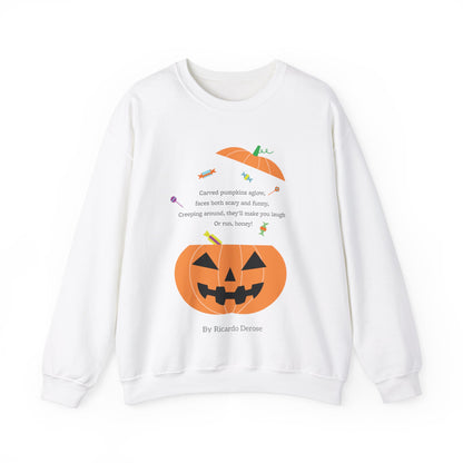 Halloween Jack o Lantern_Unisex Heavy Blend™ Crewneck Sweatshirt