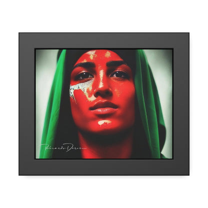 Palestine Girl Framed Poster