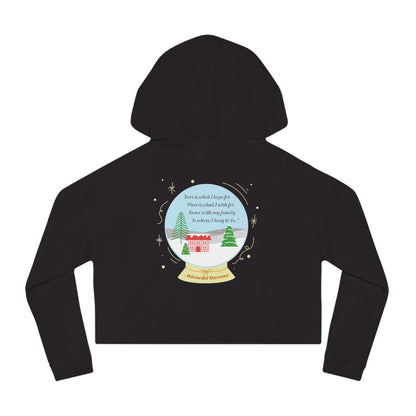 A Christmas Story - Women’s Cropped Hooded Sweatshirt