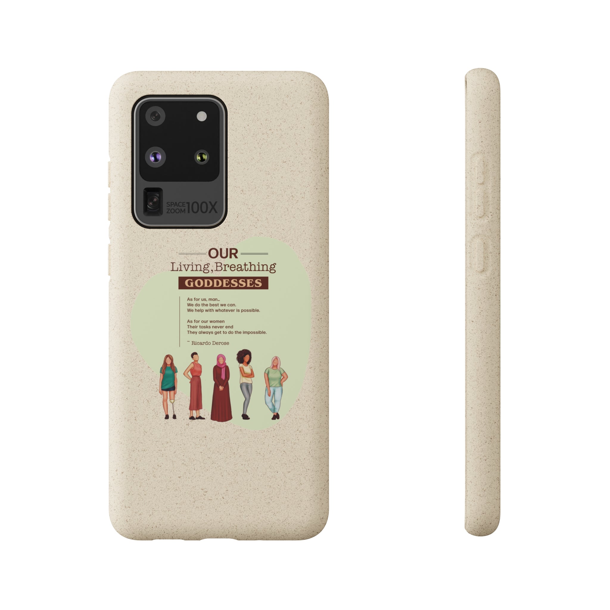 Our Living, Breathing Goddess Biodegradable Cases